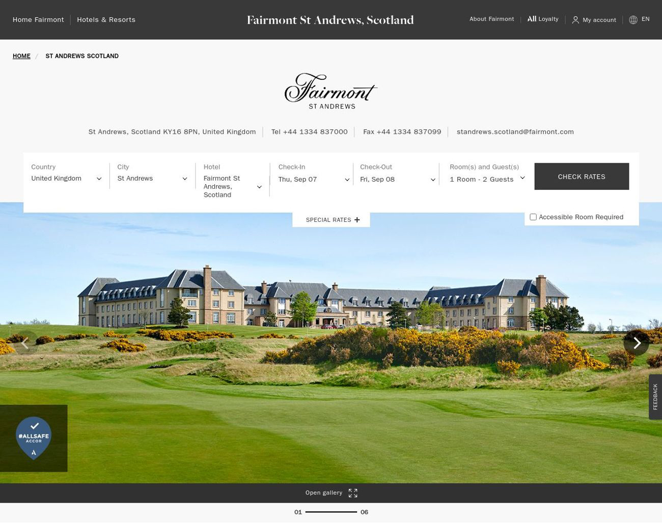 Fairmont St Andrews