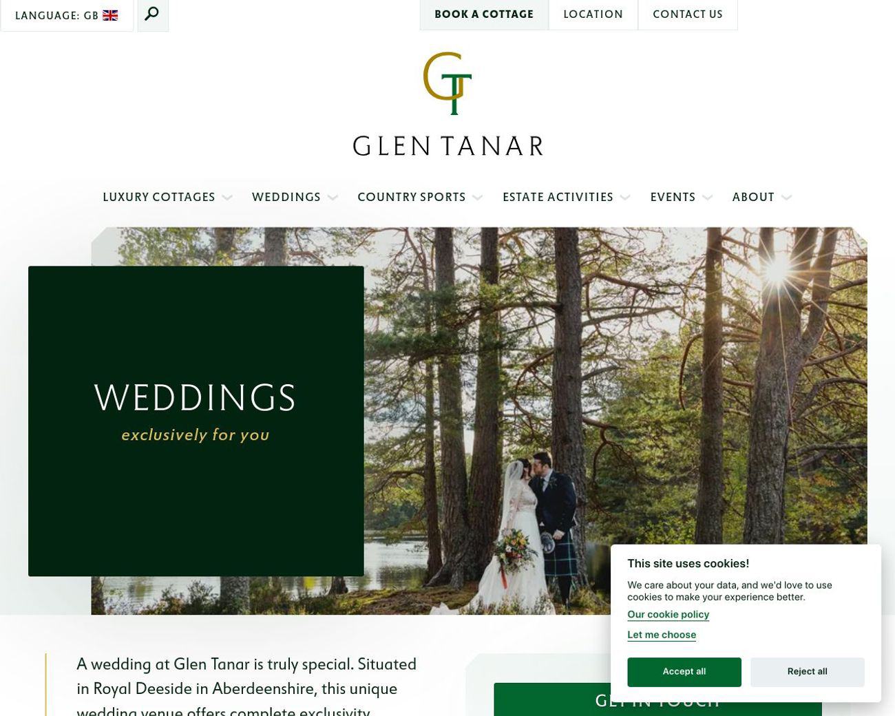 Glen Tanar Ballroom