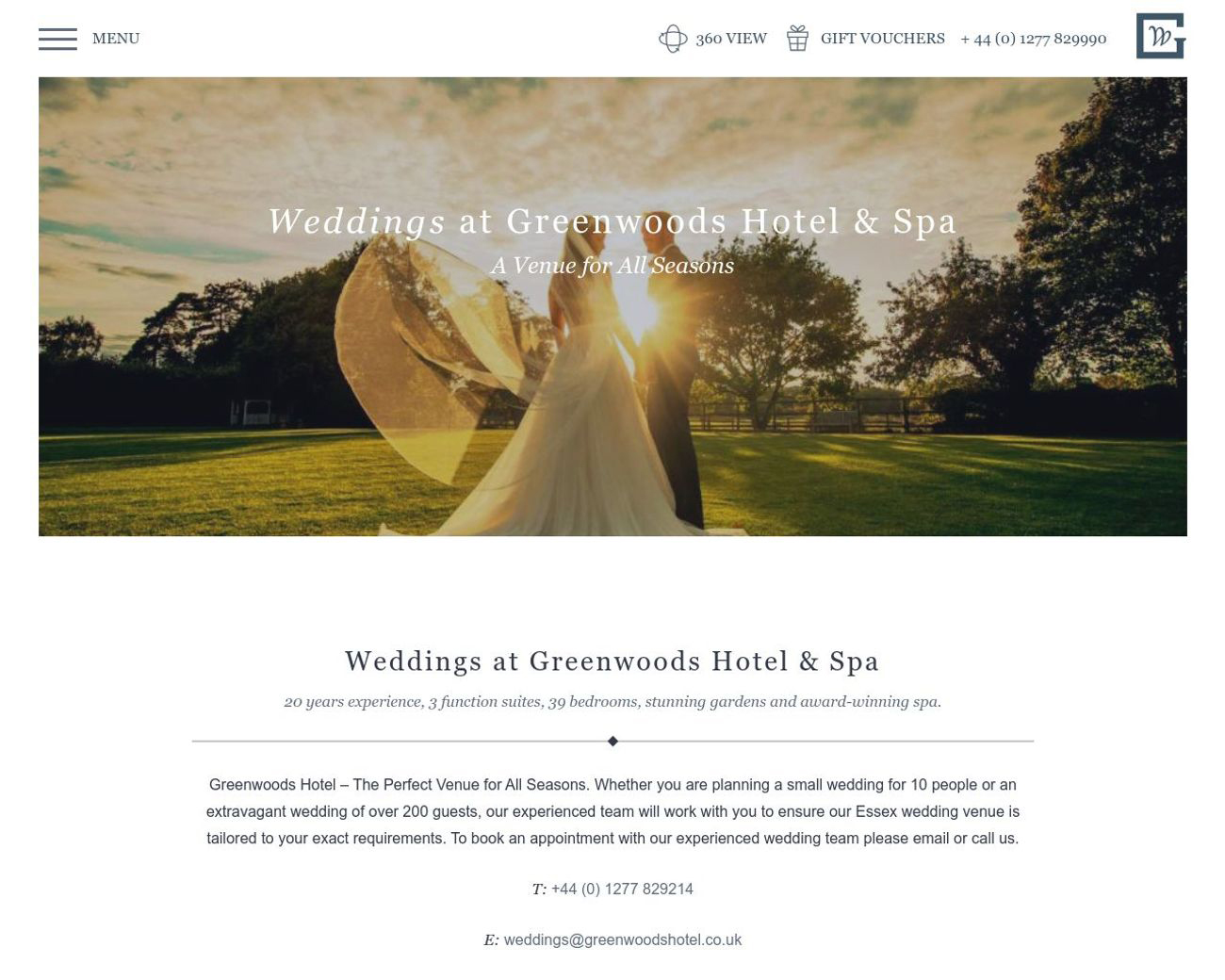 Greenwoods Hotel Spa & Retreat