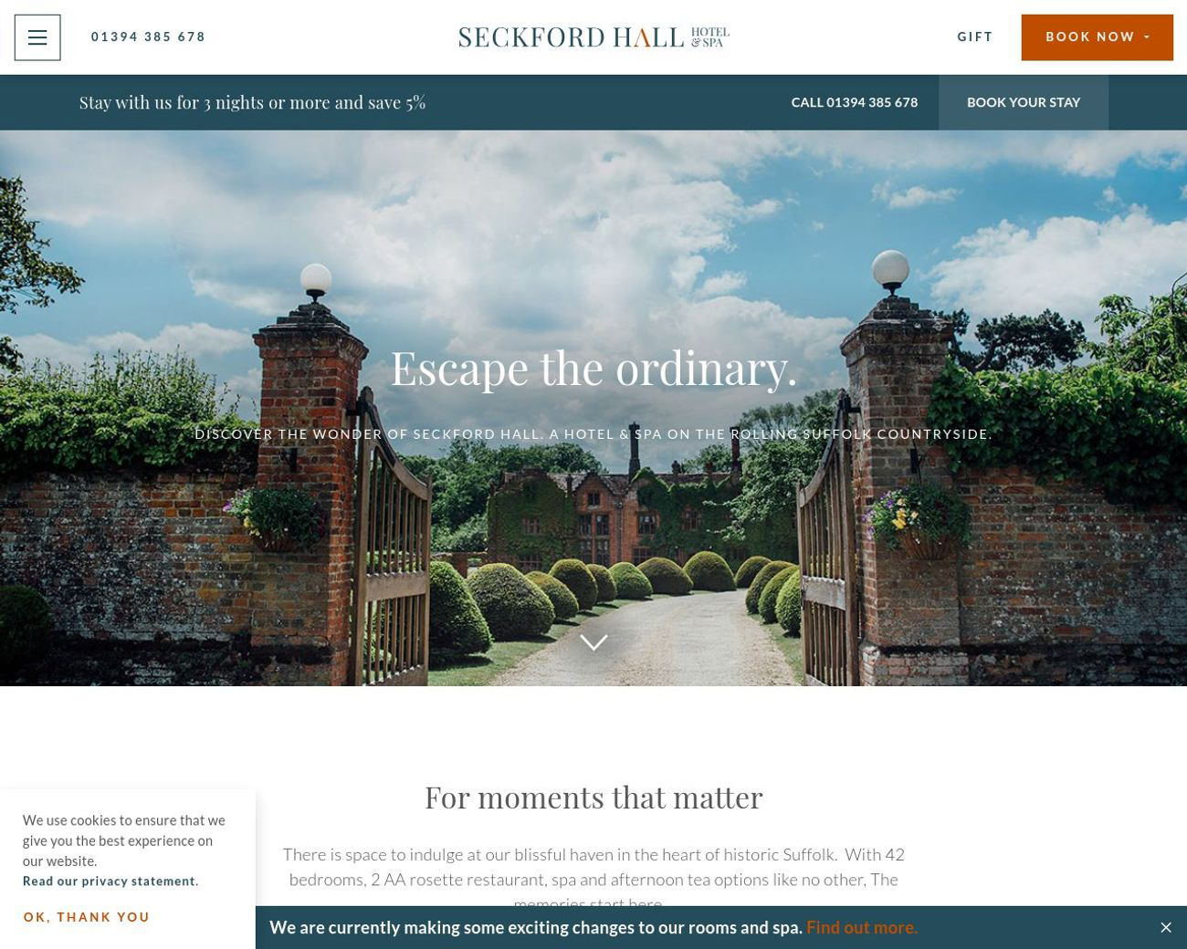 Seckford Hall Hotel and Spa