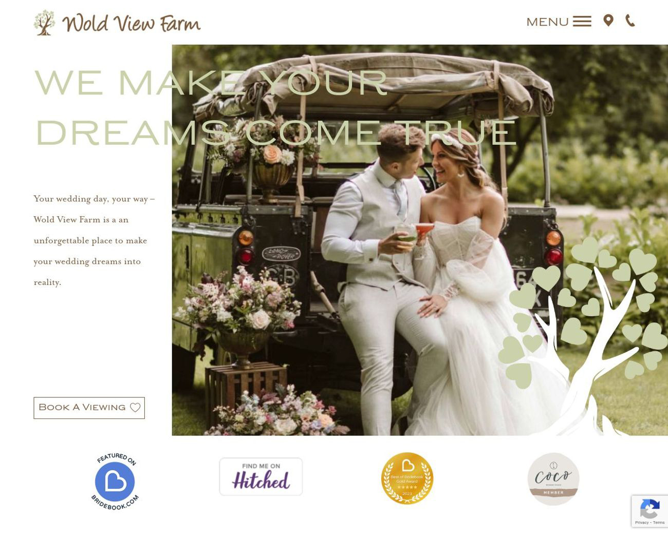 Wold View Farm Weddings